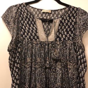 Ulla Johnson Silk Top Size 8